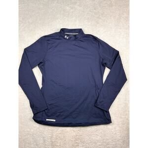 Under Armour Coldgear Compression Shirt Womens 2XL Mock Neck Base Layer Athletic